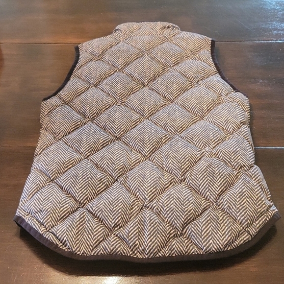 J. Crew Quilted Herringbone Vest - Picture 4 of 16